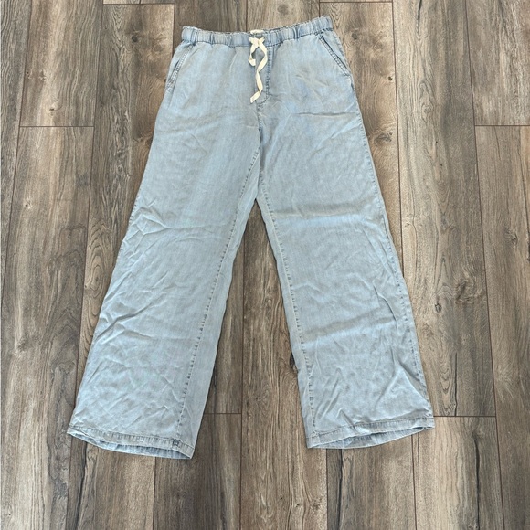 Gentle Fawn Pants - Gentle Fawn Light Blue Drawstring Pants